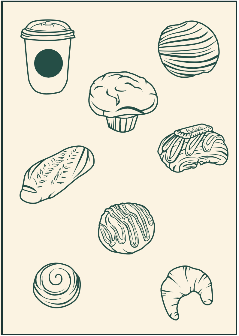 AMOKA pastry design board